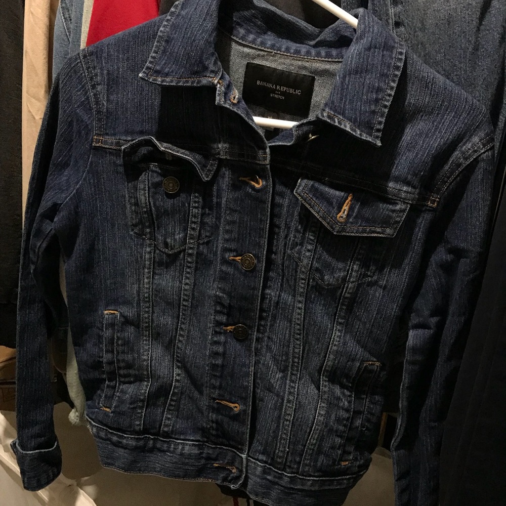 Banana Republic Stretch Denim Jacket